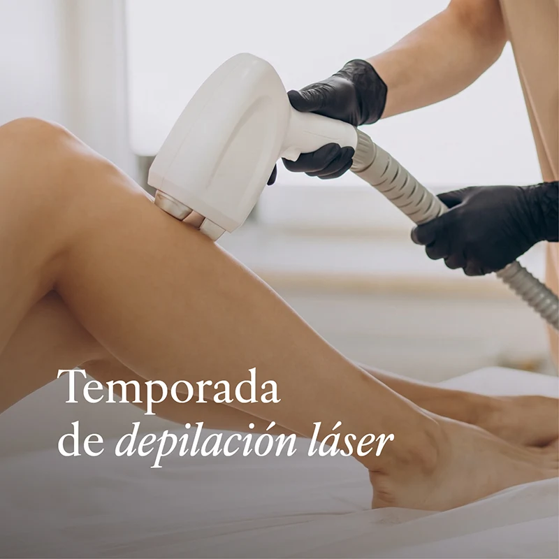 temporada de depilación láser